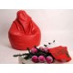 Bean Bags Clasic Rosu